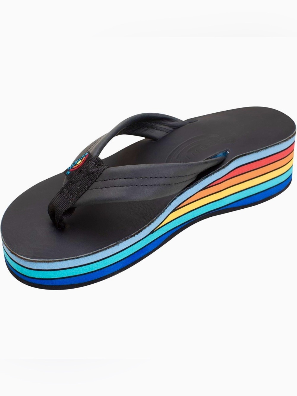 NEW Rainbow Sandals Brand Vintage Rainbow Flip Flop Sandals 6.5 - 7.5 🌈🙂✨ $77
